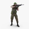 Soldier Standing 3D Model | 3DTree Scanning Studio