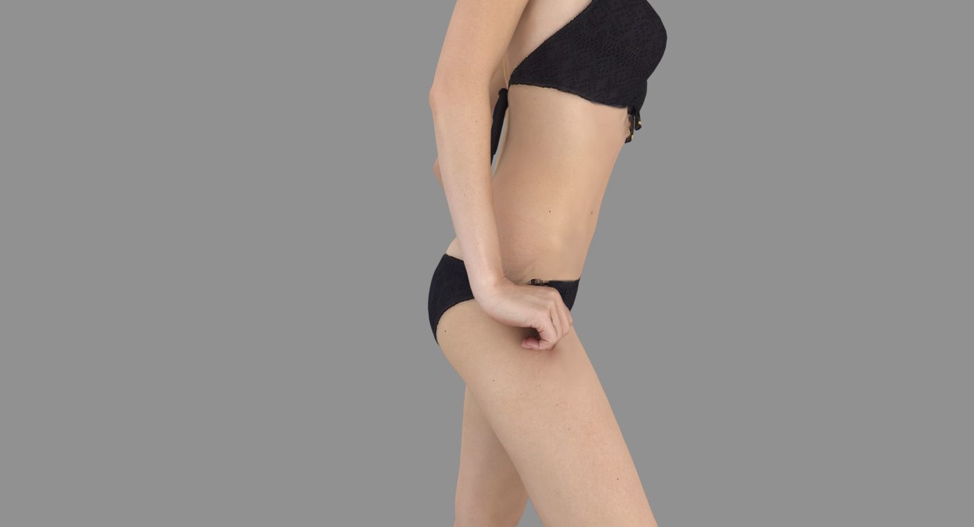 female underwear 3D model