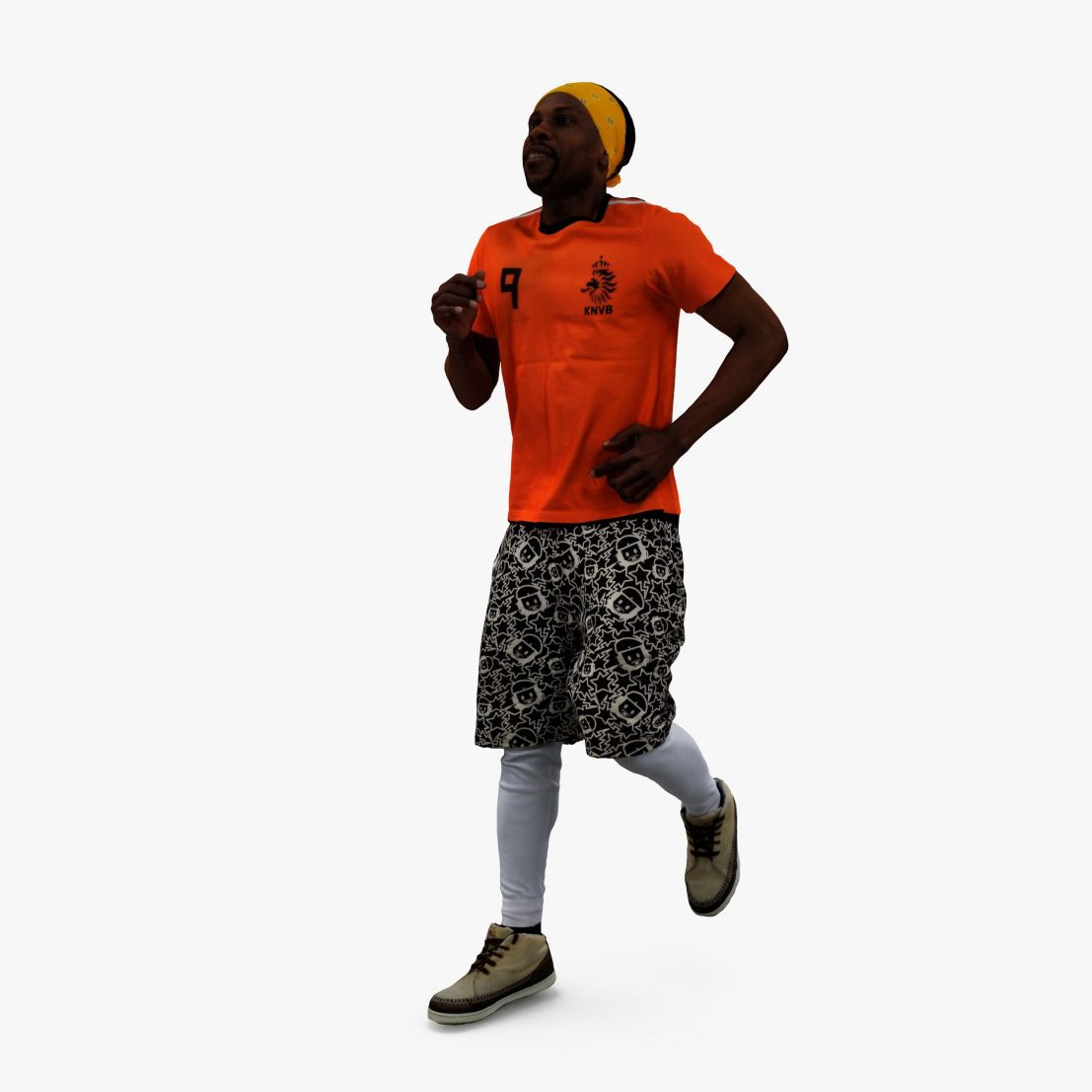 Sportsman Runner 3D Model | 3DTree Scanning Studio