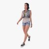 Summer Lady Walking 3D Model | 3DTree Scanning Studio