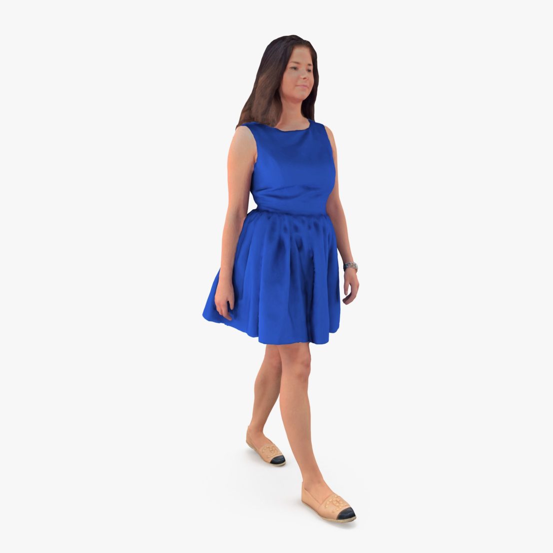 Urban Girl Dress 3D Model | 3DTree Scanning Studio