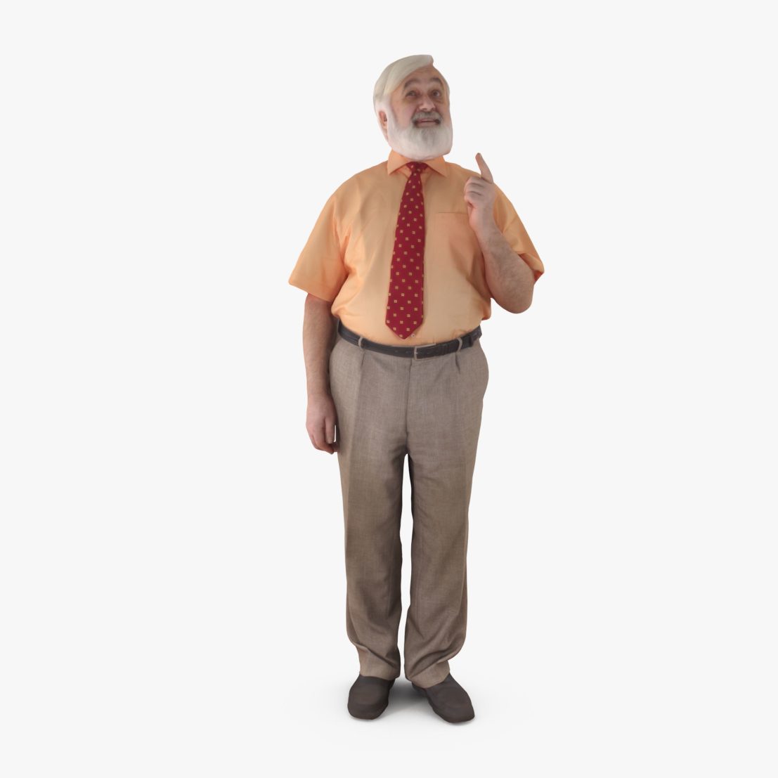 Grandfather Thinks 3D Model | 3DTree Scanning Studio