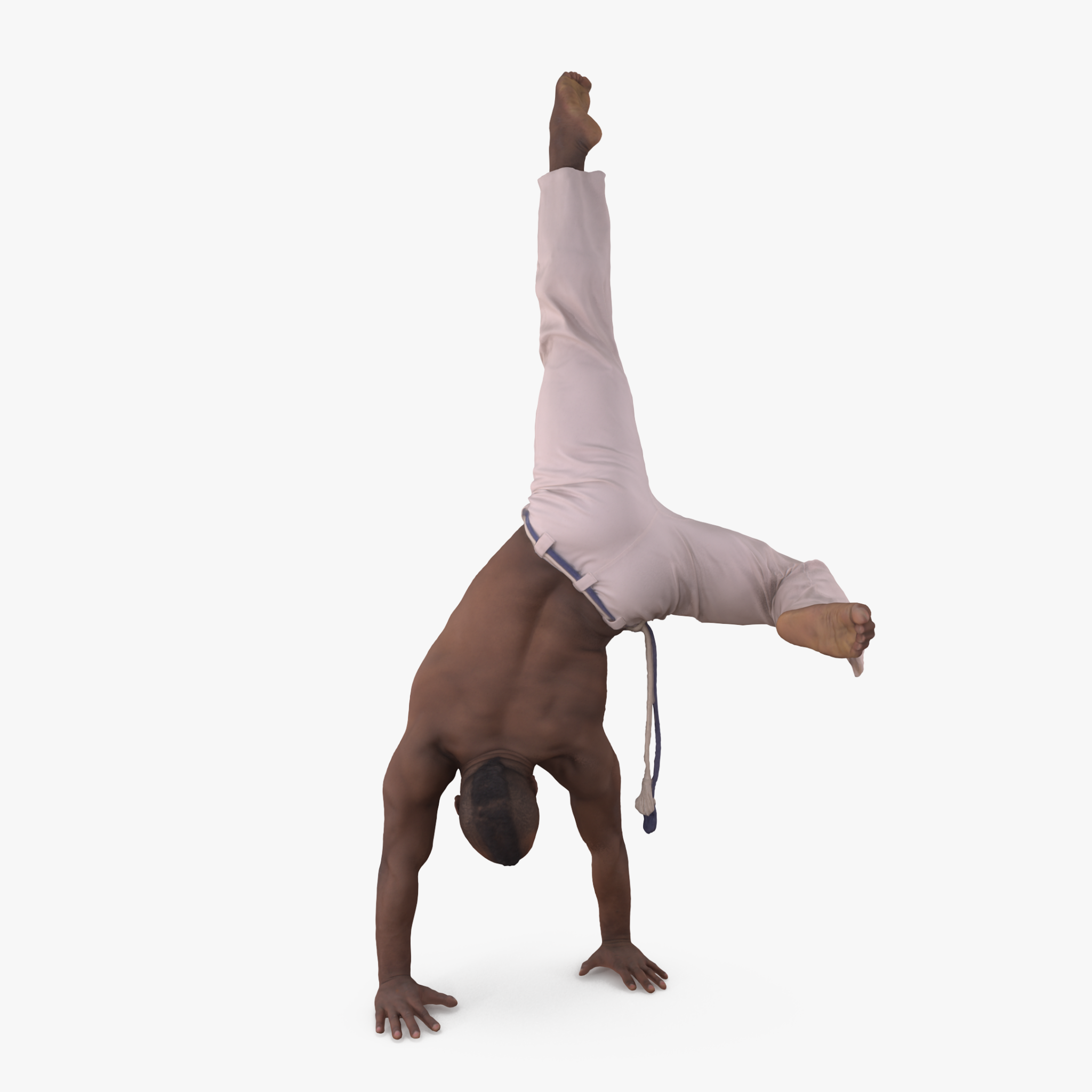 Capoeira Handstand 3D Model | 3DTree Scanning Studio