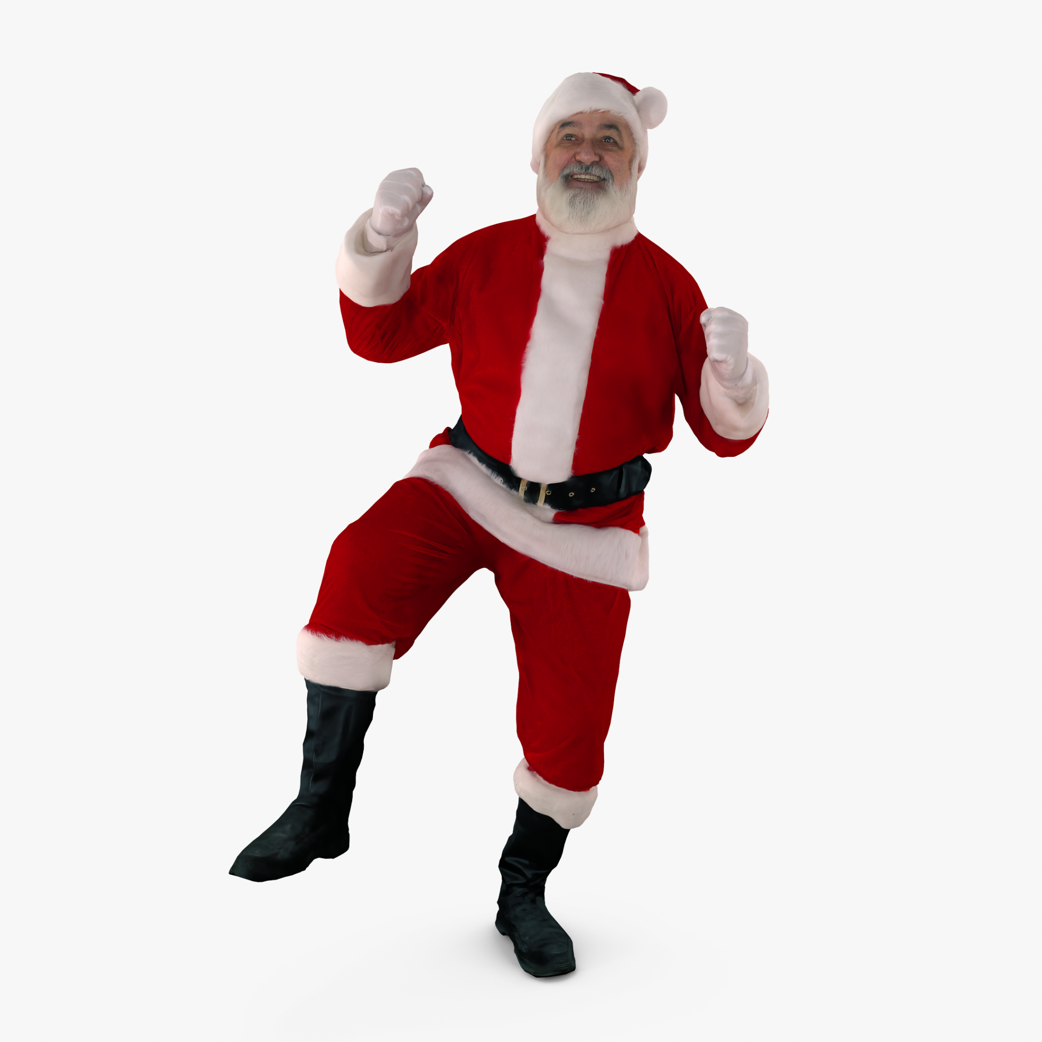 Santa Dancing 3D Model | 3DTree Scanning Studio