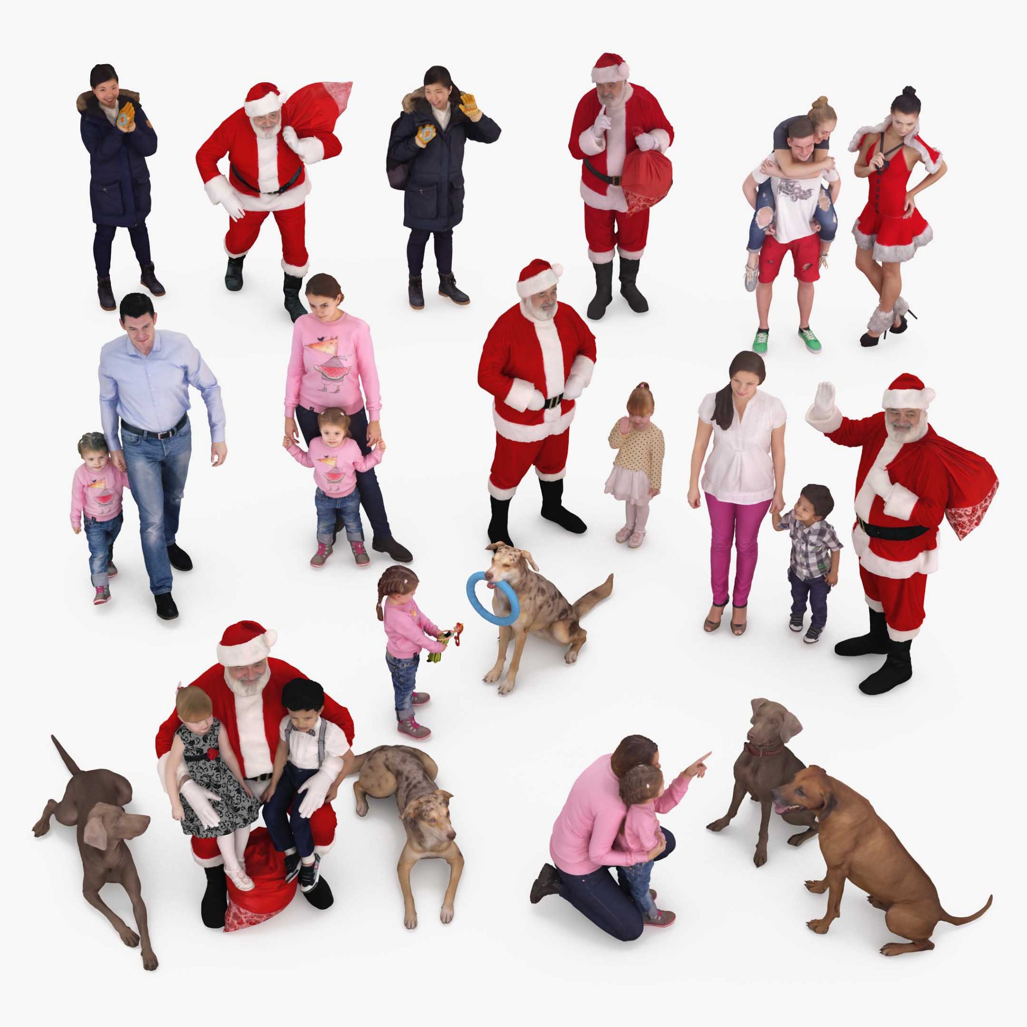 Holiday People x20 3D Models | powered by 3D Scanning Studio 3DTree